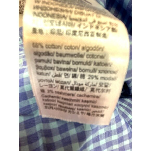 Calvin Klein Mens Dress Shirt Spread Collar Blue/Purple Checked Size XXL/TTG/EEG - Picture 6 of 7